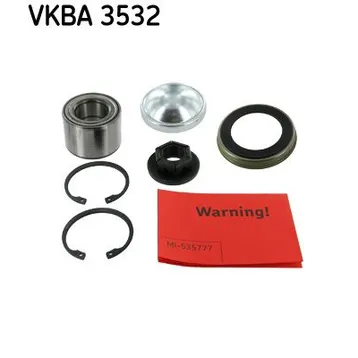 Подшипник ступицы задний, полный комплект SKF VKBA 3532