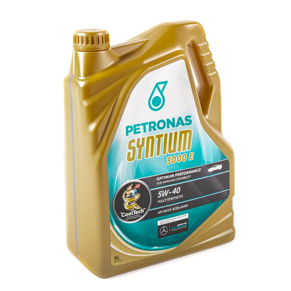 Масло моторное PETRONAS Syntium 3000 E 5W-40 5 л 70134M12EU