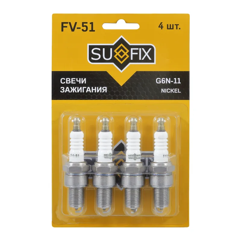 Свеча зажигания G6N-11 SUFIX FV-51