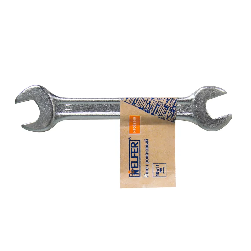 Ключ рожковый, 10 x 11 мм HELFER HF002109