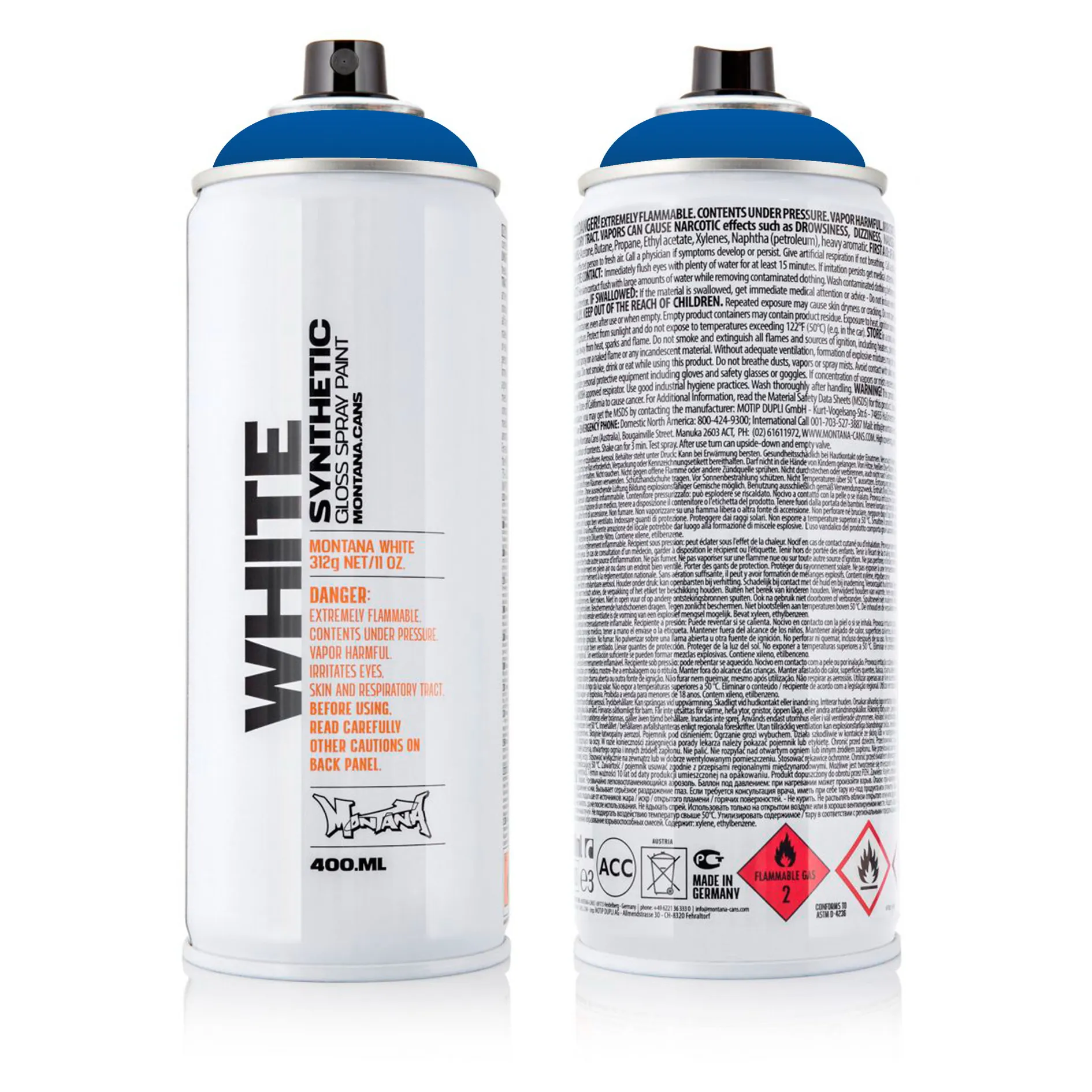 Краска WHITE баварский синий MONTANA CANS 5060 WHT