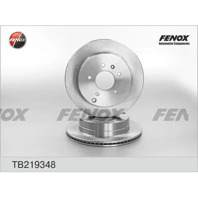 Диск тормозной задний OPEL ANTARA, CHEVROLET CAPTIVA 2.0-3.2, 06- FENOX TB219348