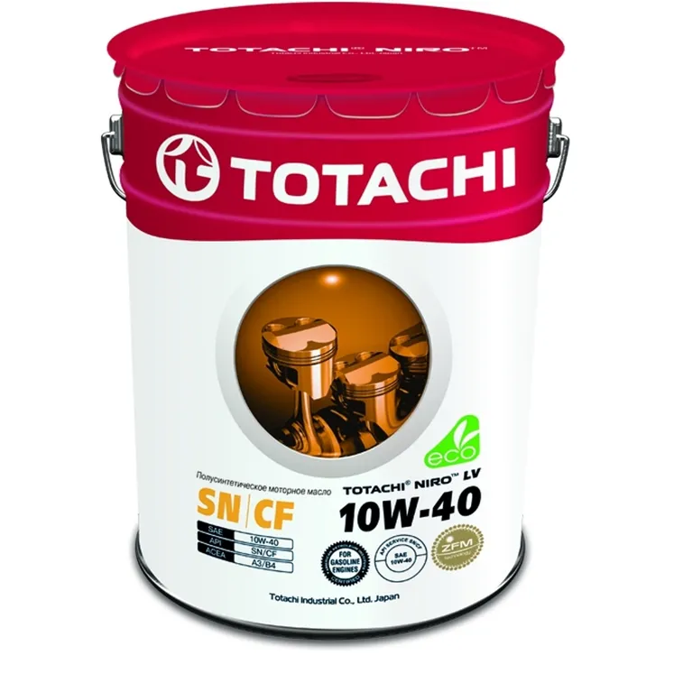Масло моторное TOTACHI LV Semi-Synthetic 10W-40 полусинтетическое 19 л 4589904921629