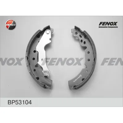 Колодки тормозные барабанные TOYOTA CARINA E 1.6-2.0TD, 92-97, COROLLA 92-02, T FENOX BP53104