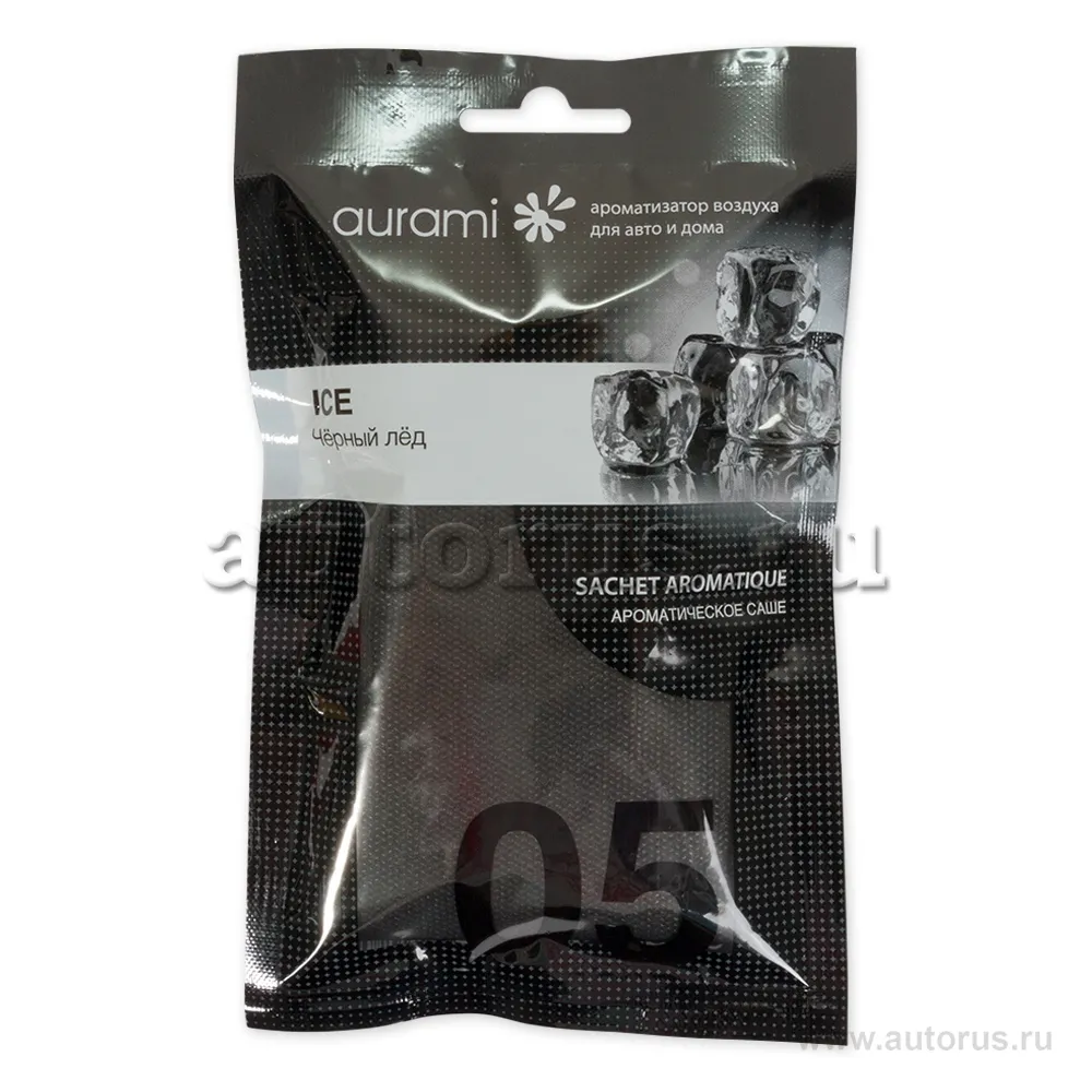Ароматизатор HAN органика саше черный лед AURAMI HAN-05