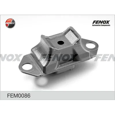 Опора двигателя RENAULT LOGAN 1.4-1.6I 04- GB, LEFT КПП ЛЕВАЯ FENOX FEM0086