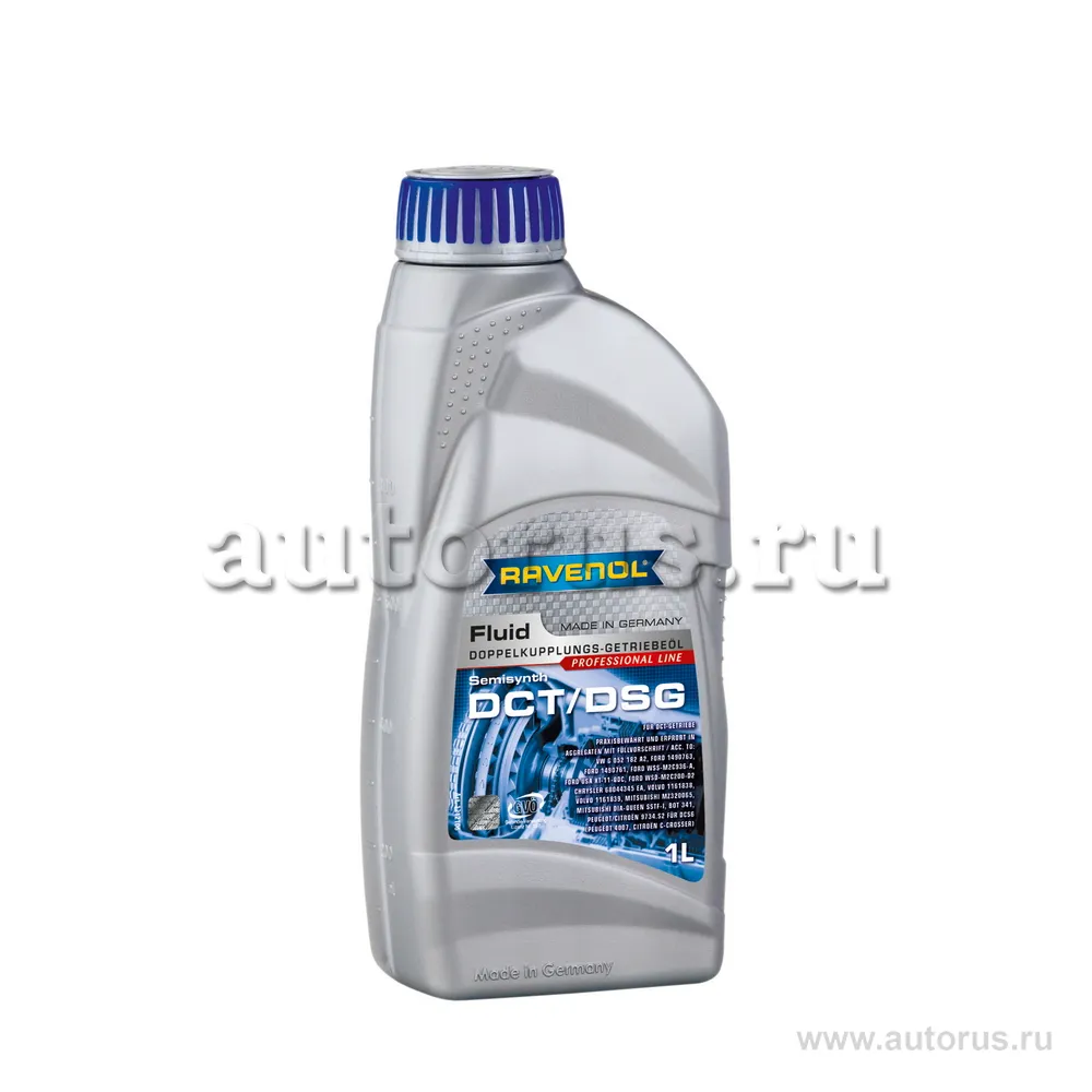 Трансмиссионное масло RAVENOL DCT/DSG Getriebe Fluid (1л) new 1212106-001 (4014835718913)