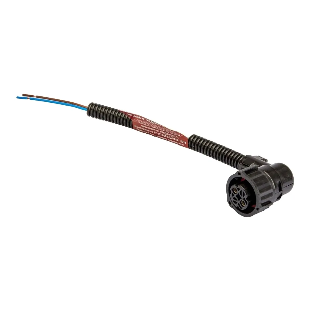 Разъем 1-967325-1 байонет угловой, с двумя провода LECAR LECAR010560703