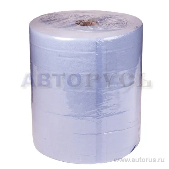 Салфетка бумажная двухслойная протирочная Victor Pro Line VSP-08 33x35 см 1000 листов рулон голубая