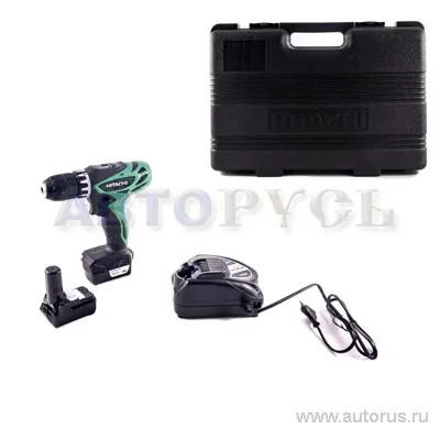 Дрель-шуруповерт аккумуляторная Li-ion 10,8 В Hitachi DS10DFL