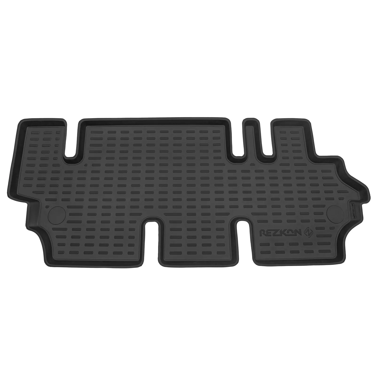 Коврики в салон Volkswagen T5 (03-15) 2 ряд Полиуретан Черный REZKON 0535045110