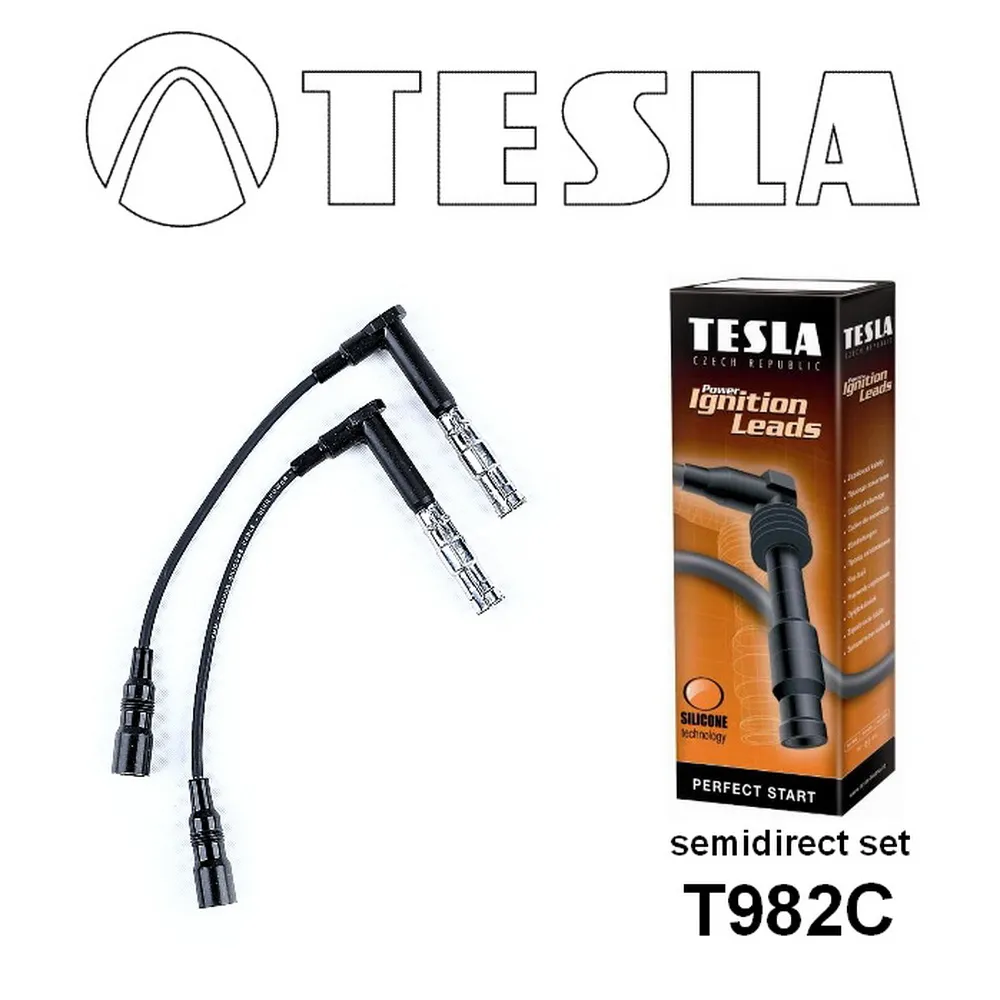 Провода высоковольтные компл. MB W202/124/210 TESLA T982C