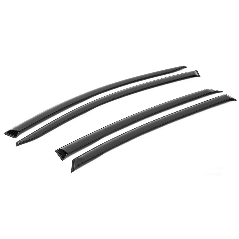Дефлекторы окон, поликарбонат, 4 шт. Nissan Almera G15 седан 2012-2018 AutoFlex 841101