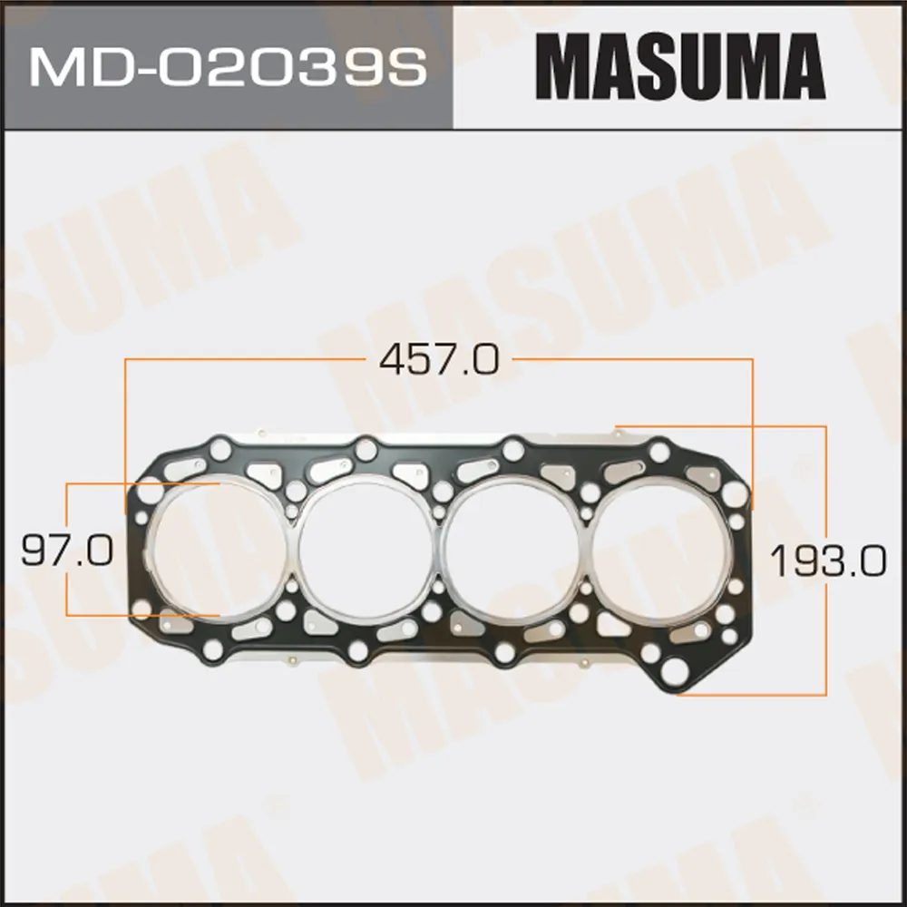 Прокладка ГБЦ NISSAN CARAVAN MASUMA MD-02039S