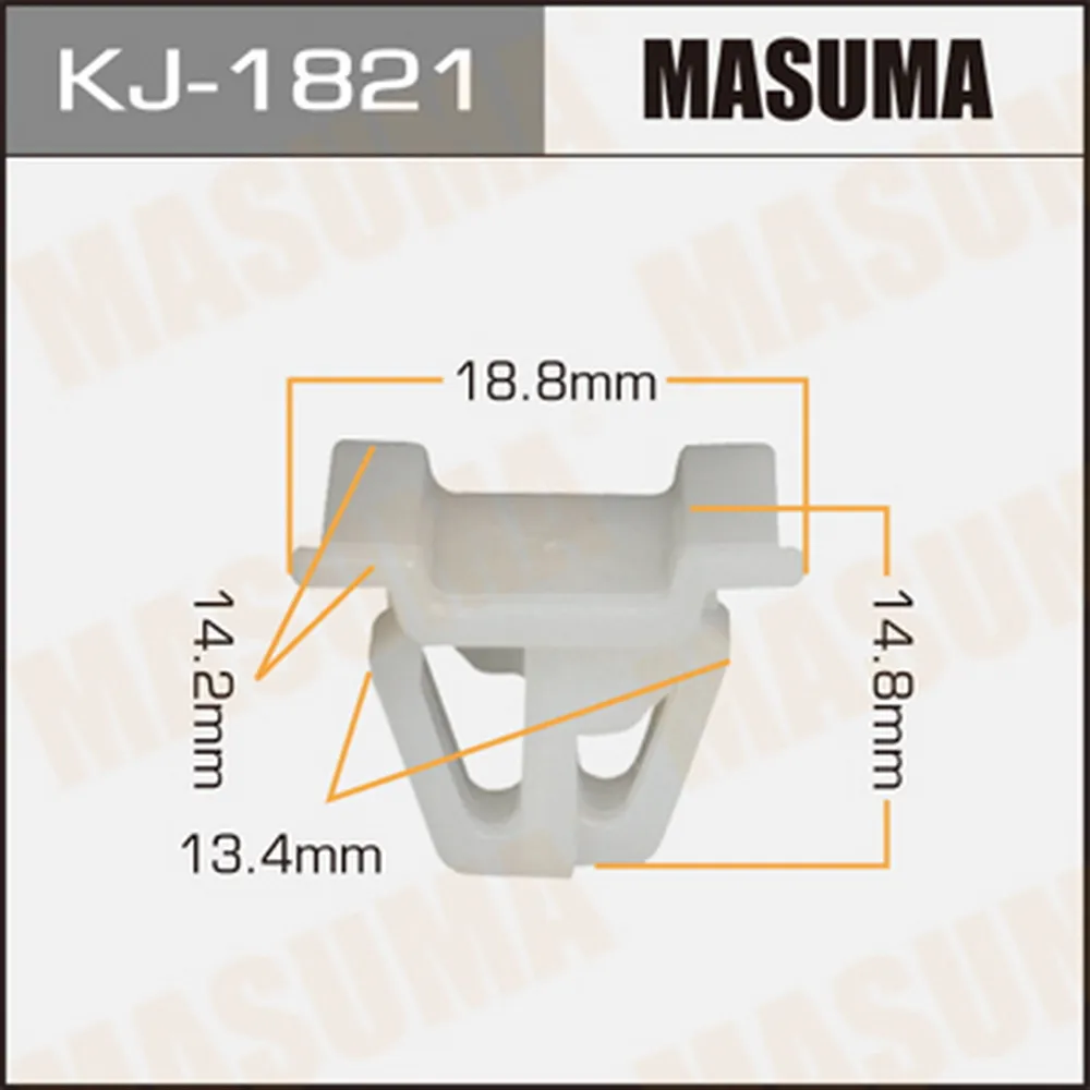 Клипса крепежная MASUMA 1821-KJ KJ1821