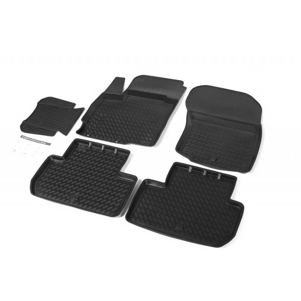 Коврики салона полиуретан черный Mitsubishi Outlander III 2012- полиуретановые ковр COMFORT 35.18.505 PL-B
