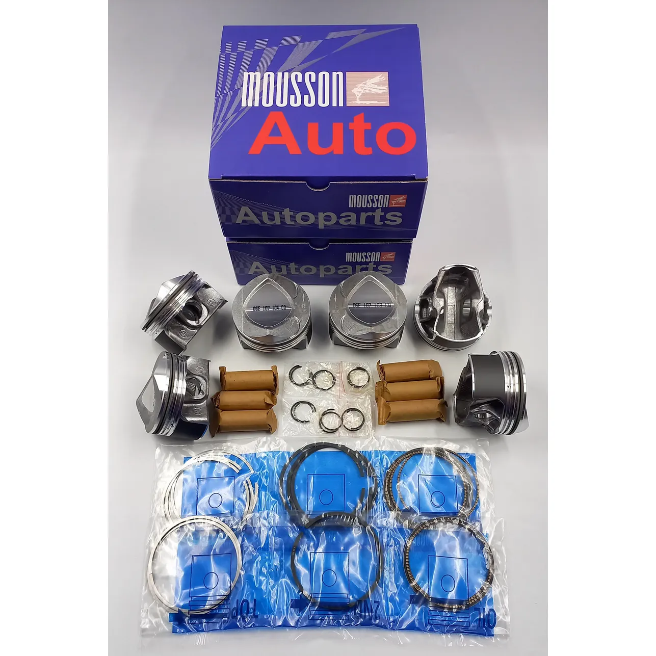 Поршень кольца комплект VW 2.5 EA837 19mm на 1 цилиндр MOUSSON SPR25EA83719STD