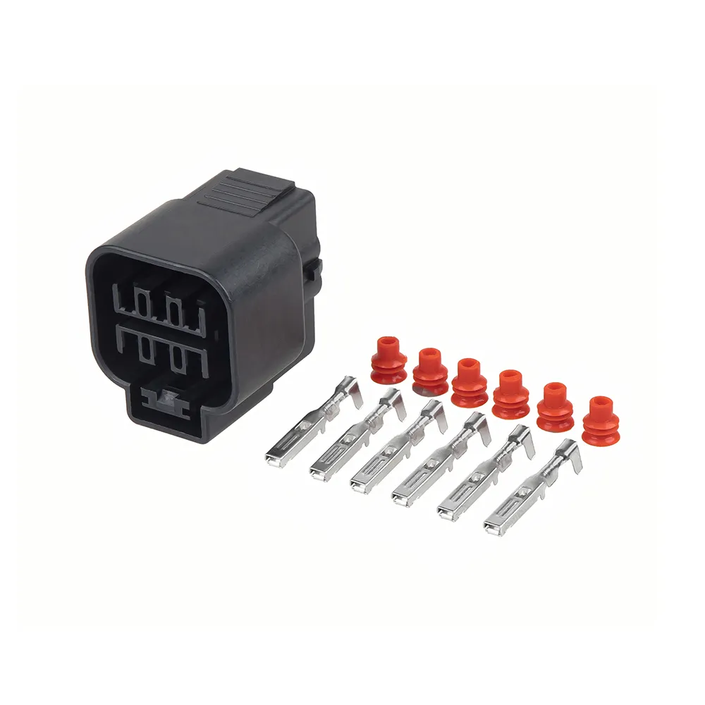 Разъем (6pin) 6 контактов блока фар для Chevrolet, Daewoo. GANZ GRP222106