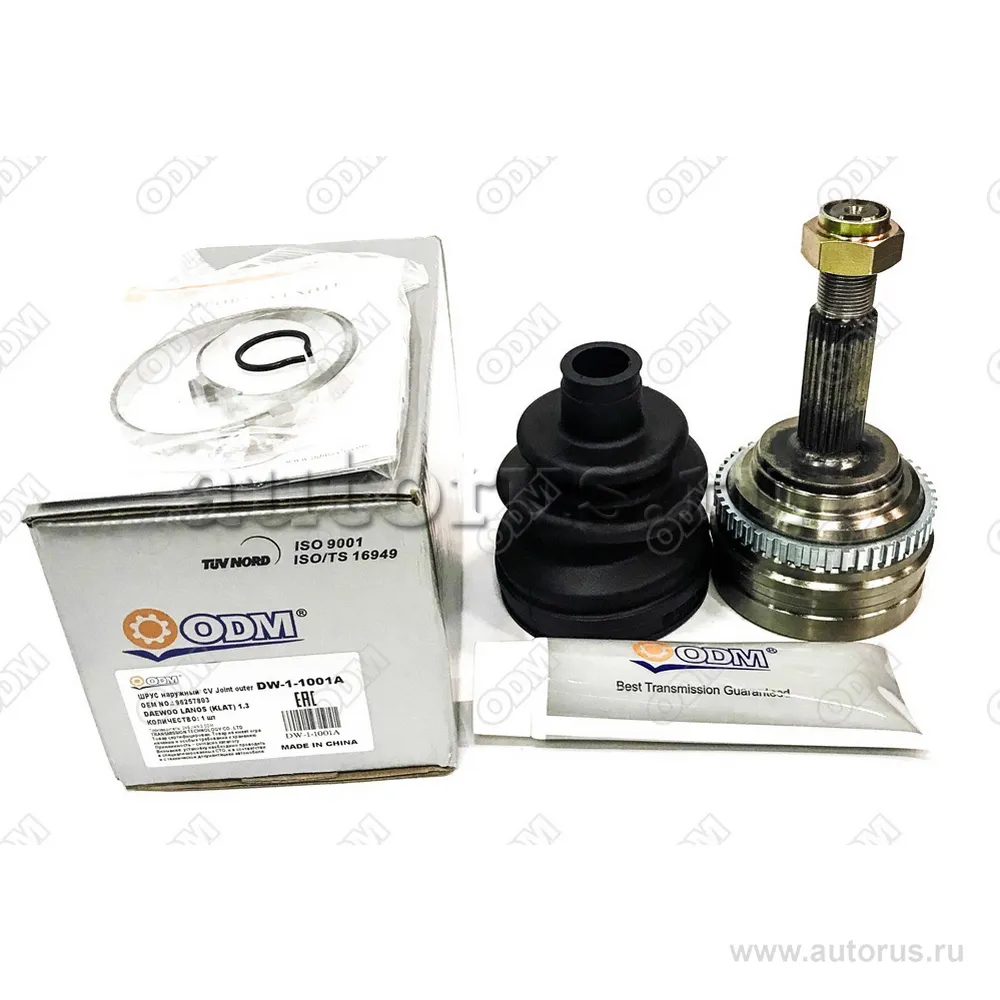 ШРУС наружный (к-кт) DAEWOO LANOS (KLAT) 1.3 ODM DW11001A