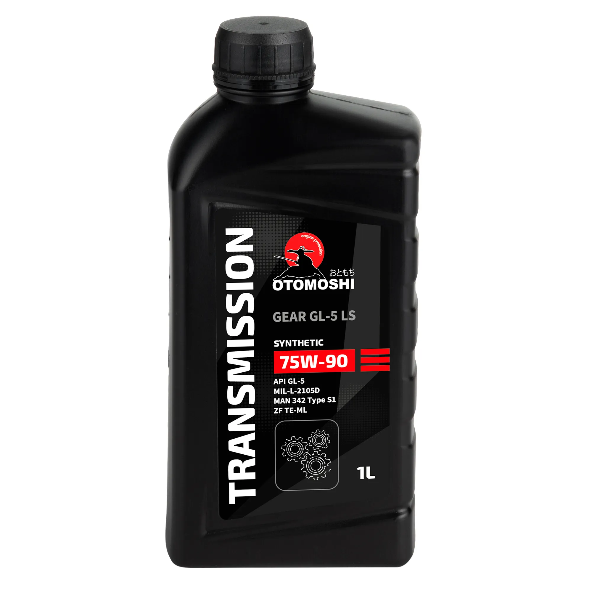Масло трансмиссионное OTOMOSHI GEAR 75W-90 1 л MF214103