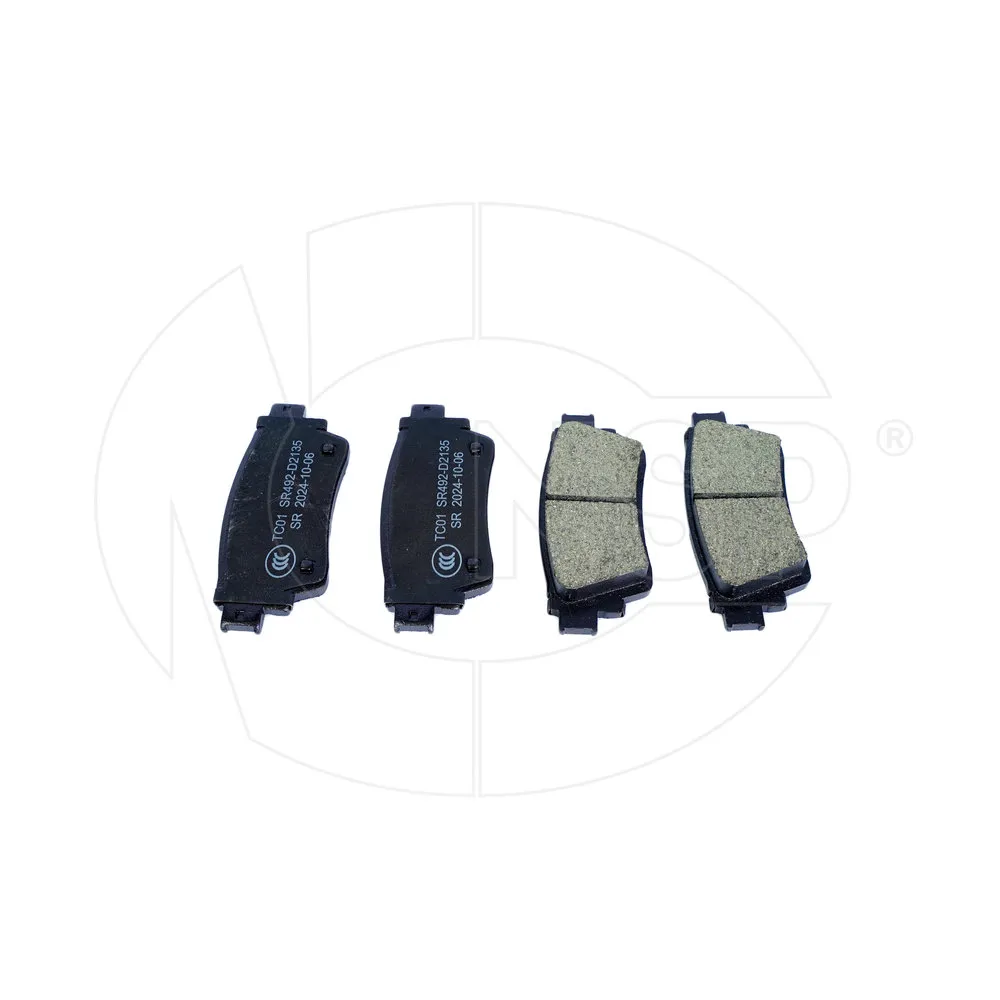 Колодки тормозные задние MITSUBISHI Outlander (12-), Eclipse Cross (17-) NSP NSPRS7N50