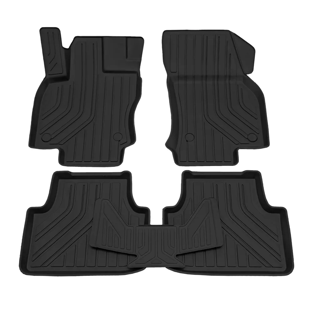 Коврики в салон Volkswagen Jetta (20-Н.В.) Ser.S Резина Черный REZKON 1035010300
