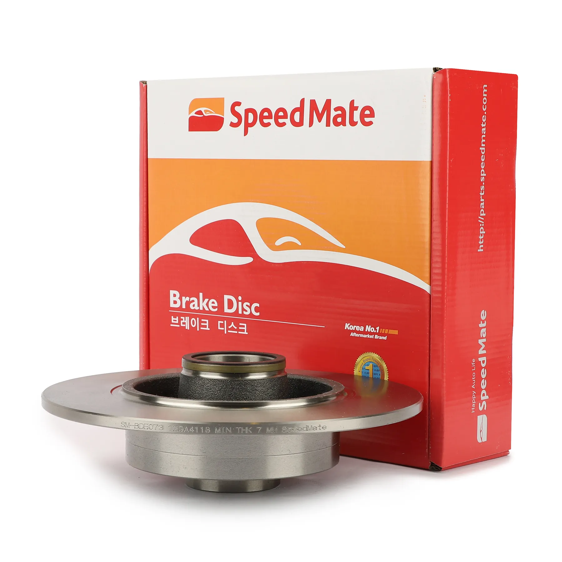 Диск тормозной задний RENAULT FLUENCE,MEGANE III SPEEDMATE SM-BDE073