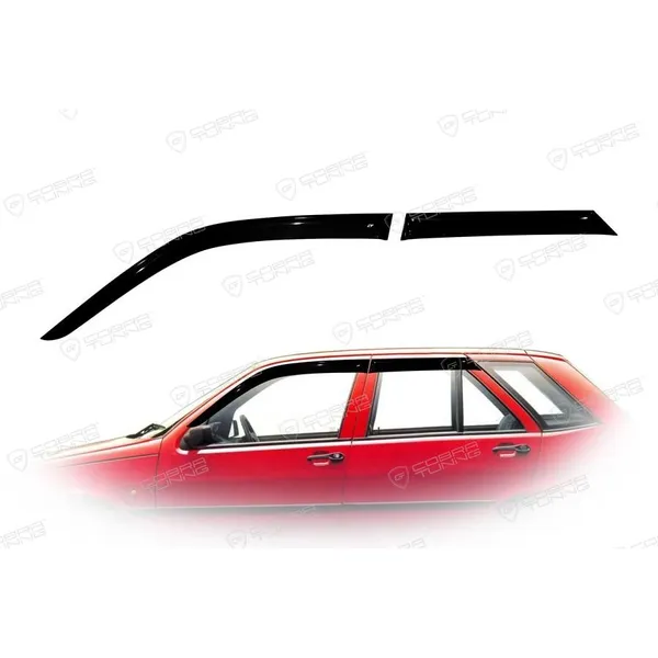 Дефлектора на окна Fiat Tipo Hb 5d (160) 1987-1995 деф.окон Cobra Tuning F21487