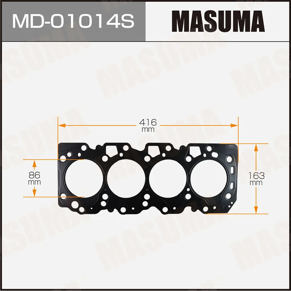Прокладка ГБЦ TOYOTA CAMRY MASUMA MD-01014S