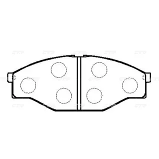 Колодки тормозные TOYOTA Dyna 1995 ~ 2001 / Hiace 1984 ~ 1990 / Hilu CTR GK1138