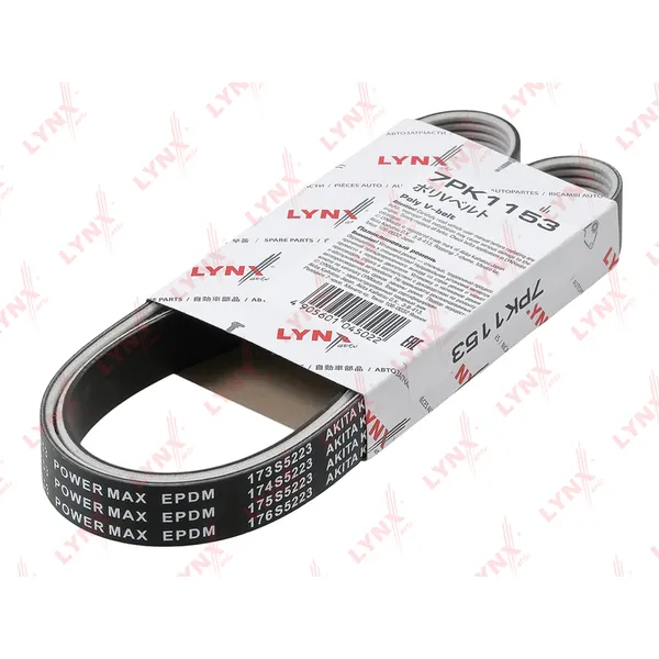 Ремень поликлиновый LYNXauto 7PK1153