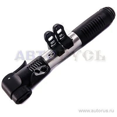 Насос ручной ZF-009 велосипедный телескопический D30 мм хL230 мм пластиковый/алюминиевый STELS 320076