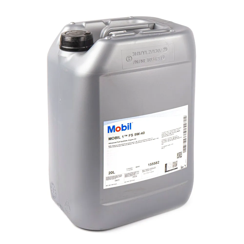 Масло моторное MOBIL 1 FS 5W-40 синтетическое 20 л 155582