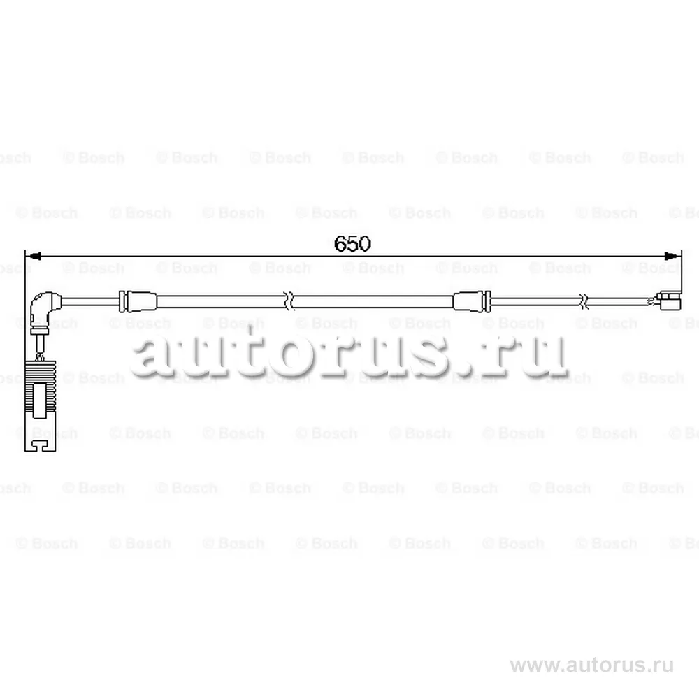 Датчик износа колодок BOSCH 1987474960