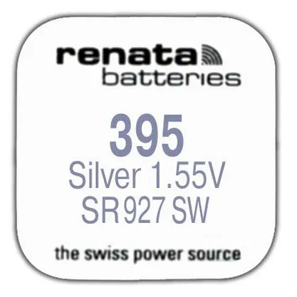 Батарейка серебряно-цинковая Renata SR927SW 1,5V (1 шт) 395