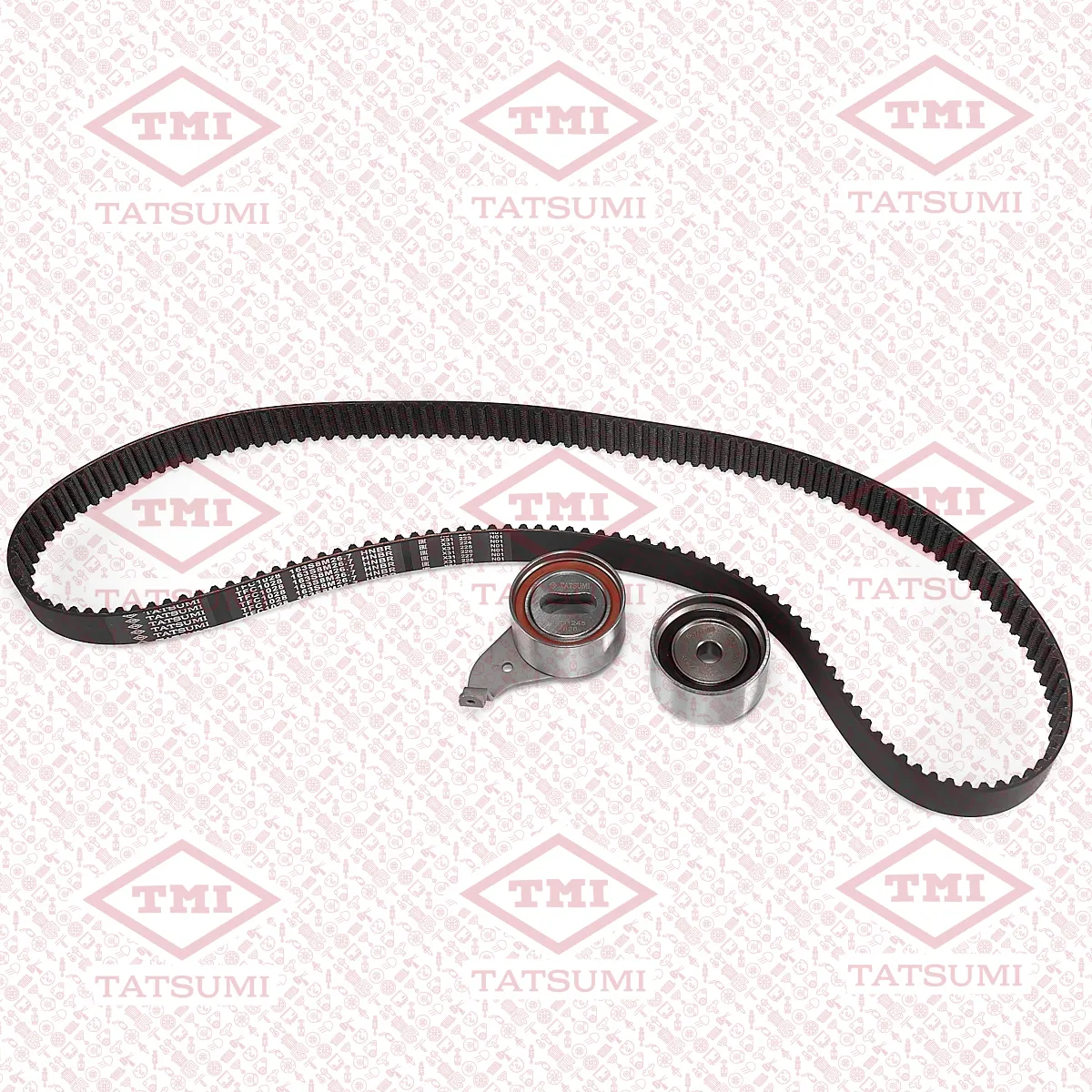Комплект ГРМ, ремень [163зуб.,26.7mm] + 2 ролика TOYOTA Avensis/Caldina/Camry/Carina/Chaser/RAV4 86 TATSUMI TFE1057