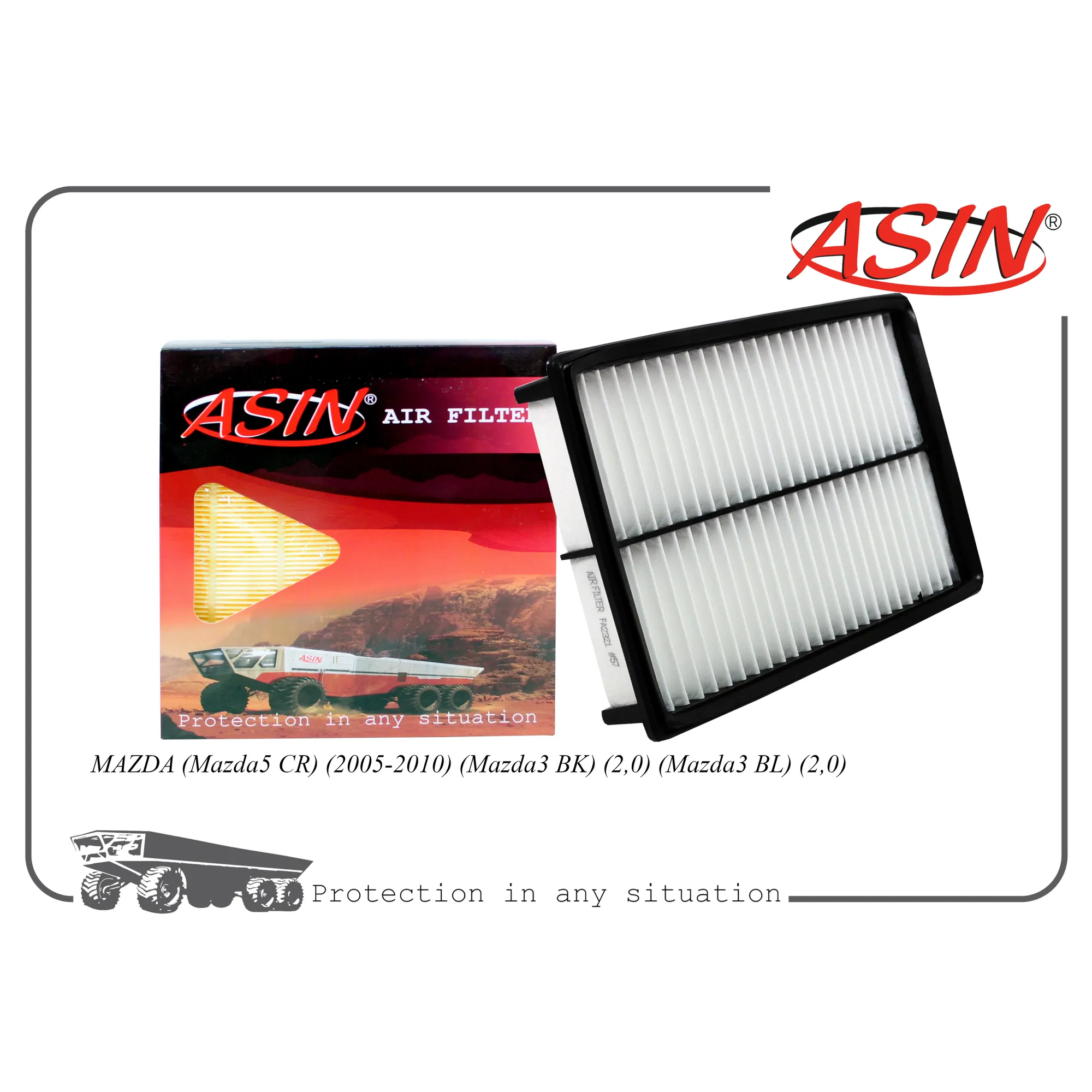 Фильтр воздушный LF50-13-Z40-9A/ASIN.FA2321 ASIN ASIN ASINFA2321