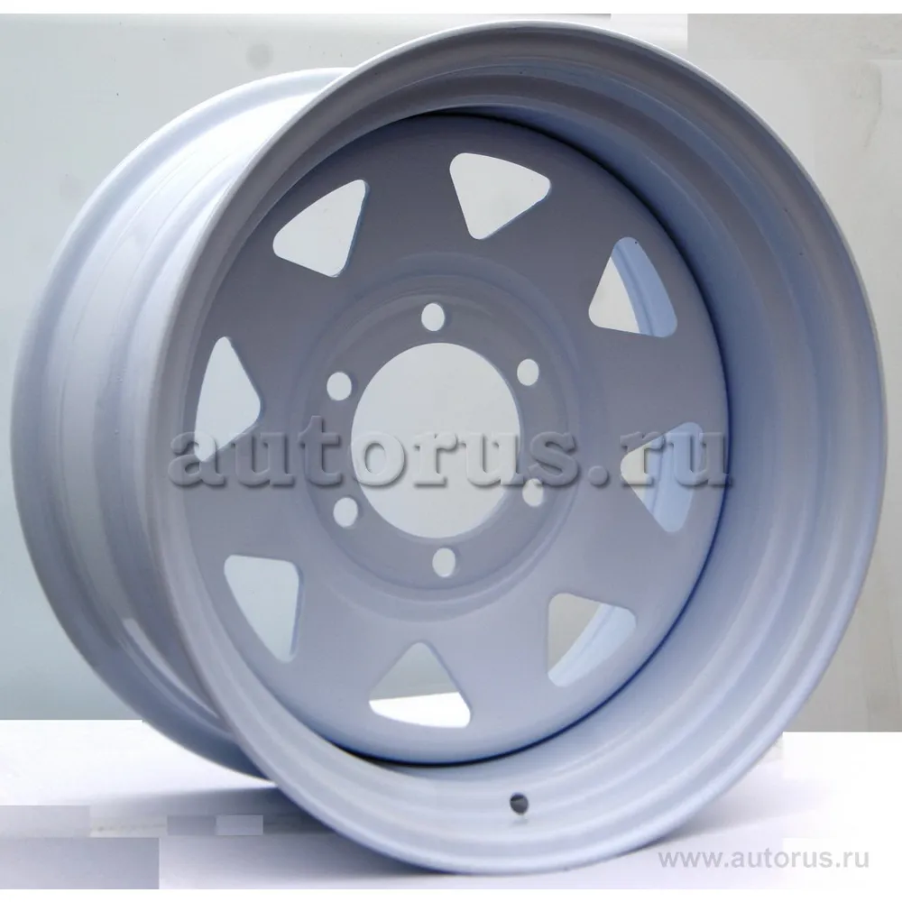 Диск штампованный R15 8J 5x139.7/110.5 ET-19 Ikon MG82W W 5005