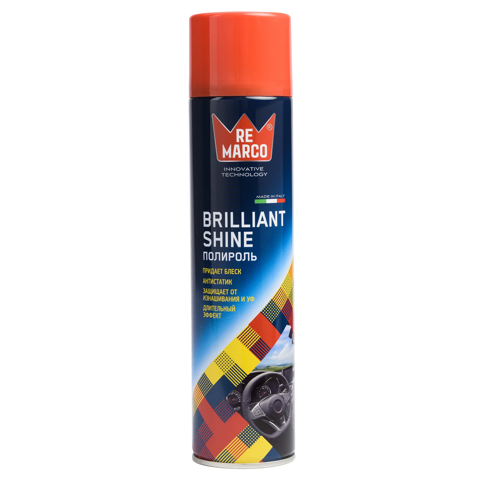 Полироль ReMarco Brilliant Shine Клубника 400 мл RE MARCO RM-402