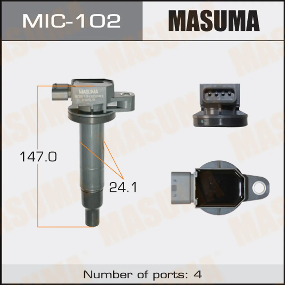 Катушка зажигания TOYOTA ALLEX MASUMA MIC-102