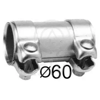 Хомут глушителя 60mm L 100mm ASLYX AS-541005