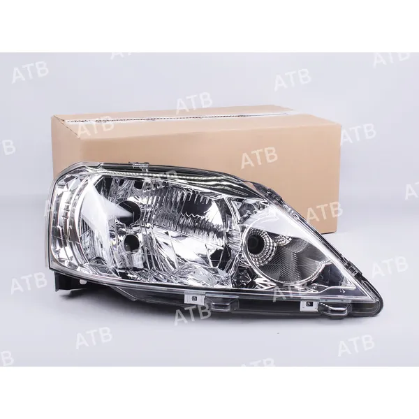 Блок фара Renault Logan 1 2009-2014 рестайлинг под эл. кор. правая ATB 1ARL108AFR