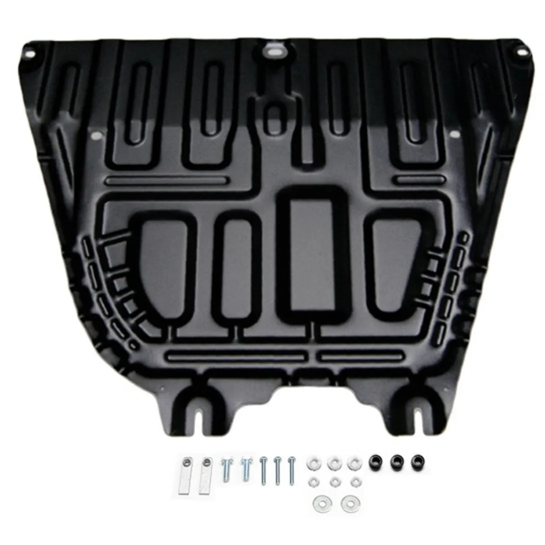 Защита картера + КПП + комплект крепежа, AutoMAX, Сталь, Hyundai Solaris; Kia Rio; Kia Rio X (X-Line Hyundai, Kia Solaris, Rio, Rio X-Line AutoMax AM.2370.1