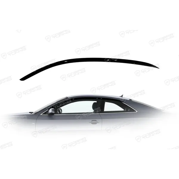 Дефлектора на окна Audi A5 3d Coupe 2007 (Цельная) деф.окон Cobra Tuning A13807