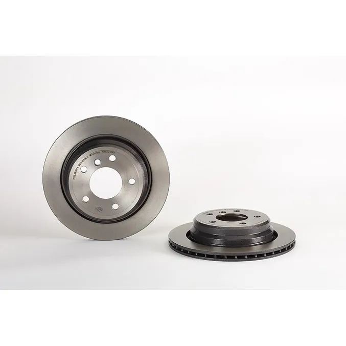 Диск тормозной задний BMW E39 528/535/540 /VENT D=296MM BREMBO 09.6841.11