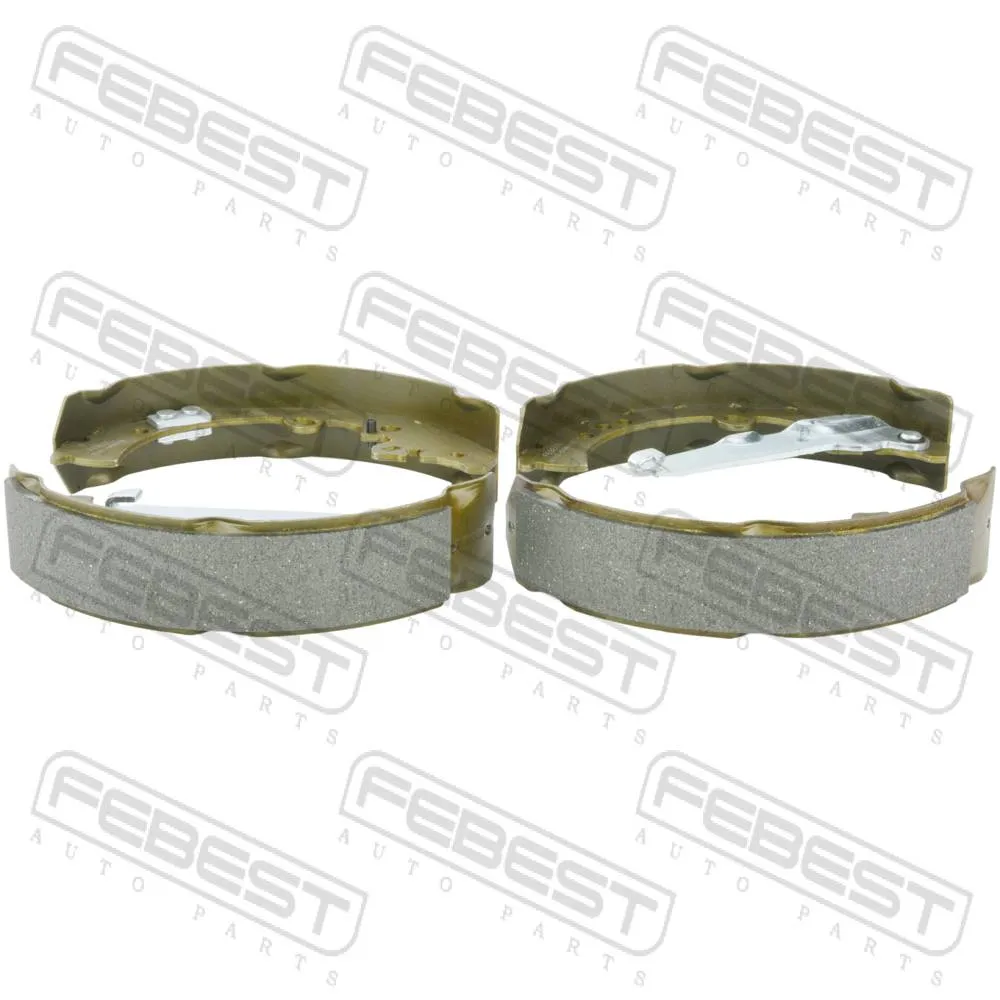 Колодки тормозные задние (барабанные) TOYOTA HILUX 2011.07- FEBEST 0102-GGN25R