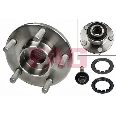 Ступица передняя в сборе VOLVO C30/S40 II FAG 713 6604 40