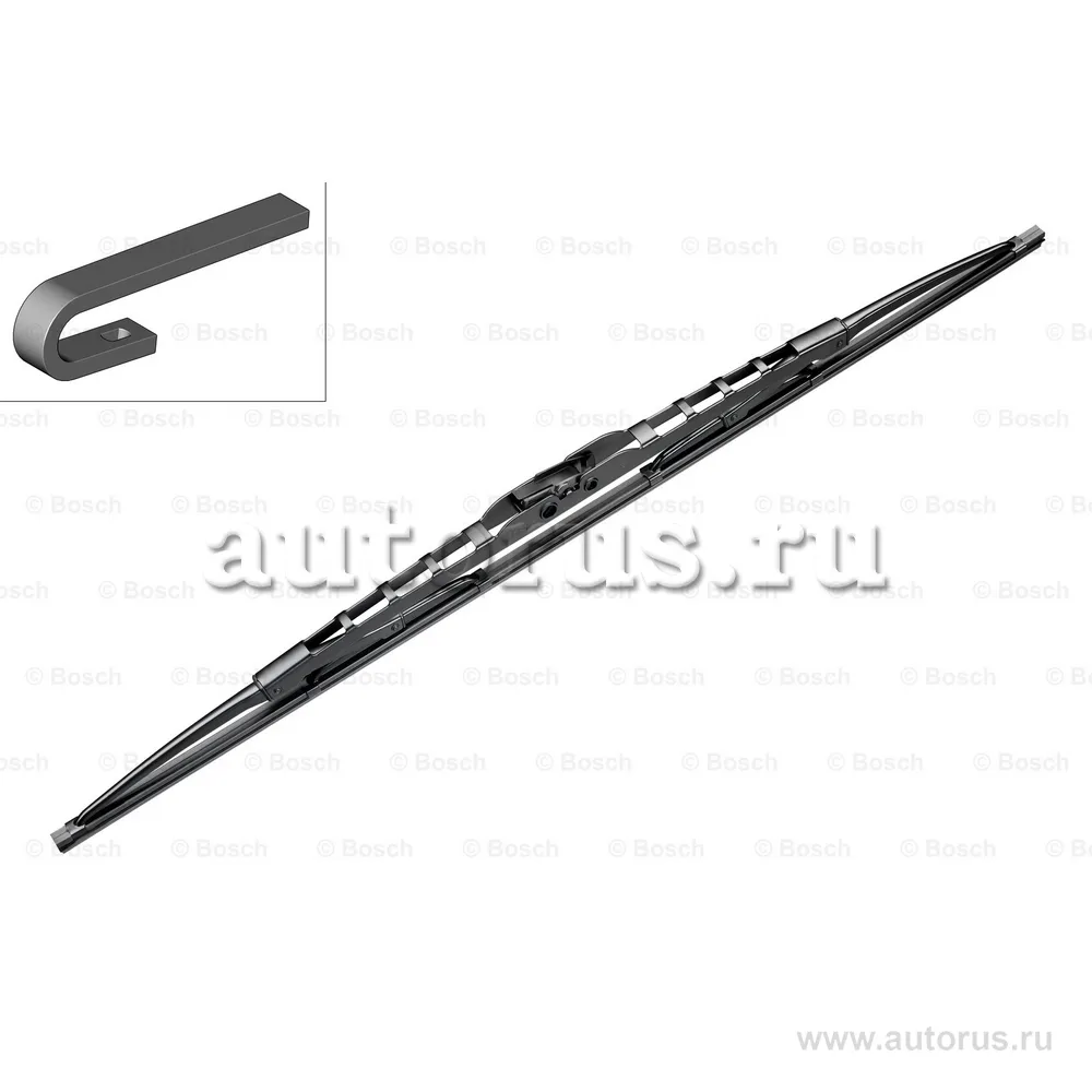 Щетка стеклоочистителя 1шт TWIN ГРУЗОВОЙ N67 650 ММ BOSCH 3397011937