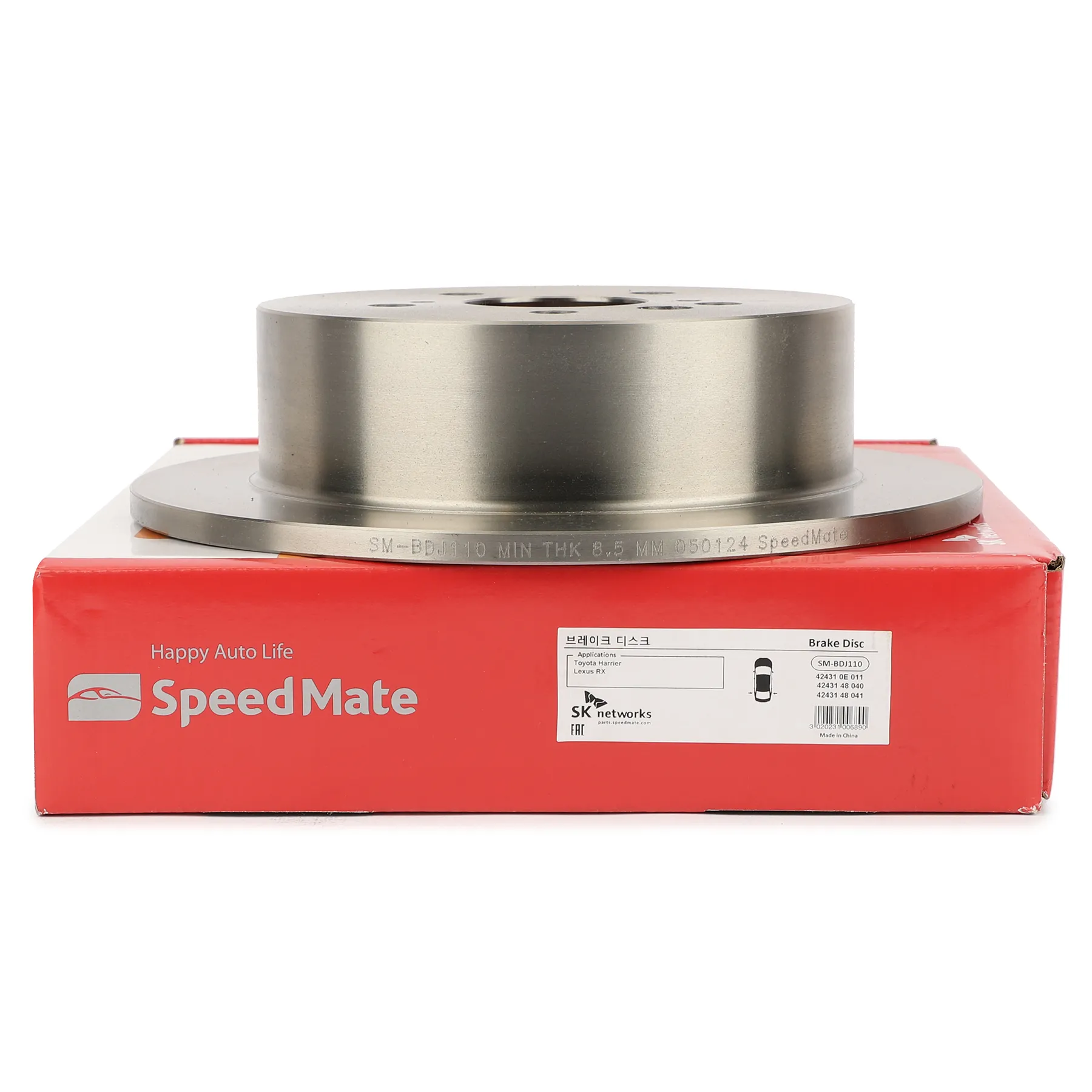 Диск тормозной задний LEXUS RX II (XU30)/ TOYOTA HARRIER SPEEDMATE SM-BDJ110