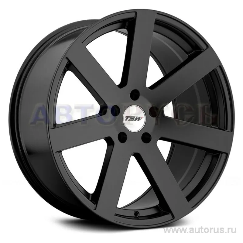 Диск литой R18 8J 5x114.3/76 ET40 TSW Bardo Matte black 1880BAR405114M76